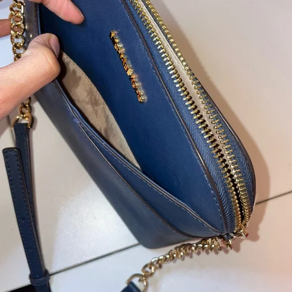 Michael Kors Navy Blue jet Crossbody Bag - Picture 5 of 5